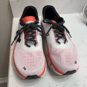 On Running Women's Athletic Shoes - White and Red